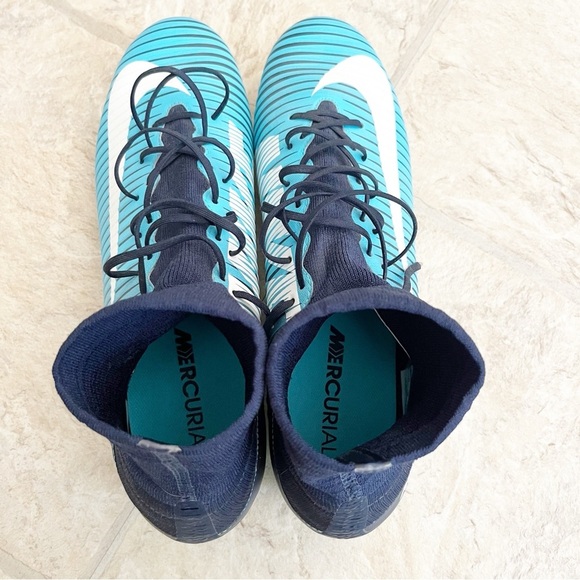 Nike Mercurial Veloce FG 831961-404 Soccer Cleats Gamma Ice Pack Blue Size 11 - Picture 9 of 11